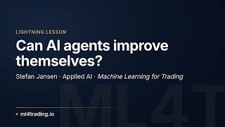 Can AI agents improve themselves - Recursive self-improvement in a forecasting agent