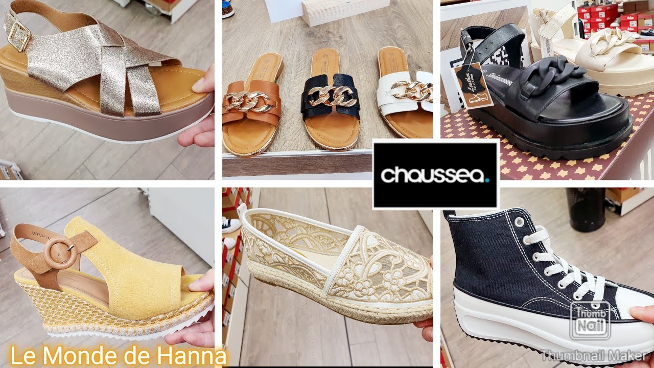 CHAUSSEA 07-06 NOUVELLE COLLECTION CHAUSSURES FEMME 🚺 - YouTube