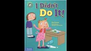 Read Aloud | I Didn't Do It by Sue Graves