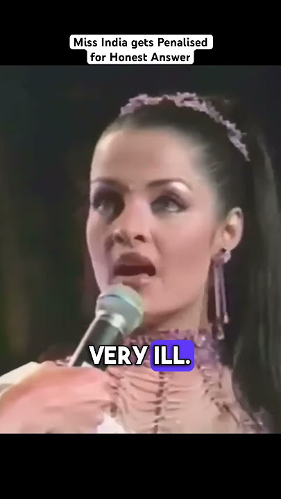 Celina Jaitely’s Honest answer at Miss Universe 2001 got her last position in Top 5. #celinajaitly