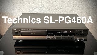 Technics SL-PG460A Cd Player Demo