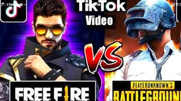 FREE FIRE VS PUBG|| on TIK TOK|| part#16|| by IGB.hasnain🤣