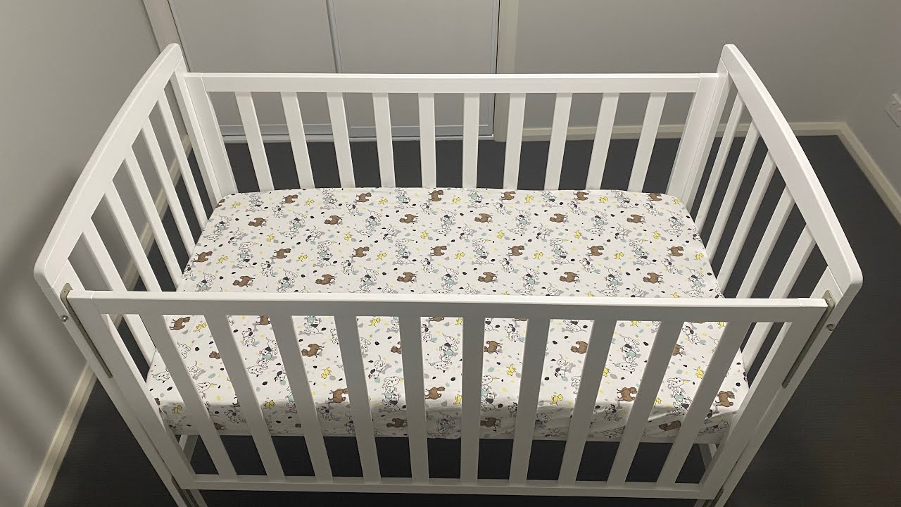 How to set up CHILDCARE BABY COT (Baby Bed) YouTube