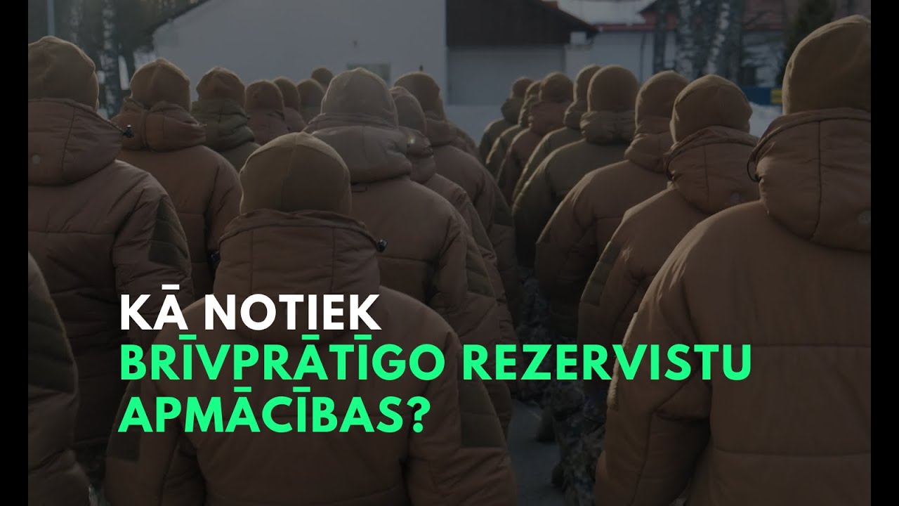Brīvprātīgo rezervistu militārās apmācības Latvijā – kā tās notiek?