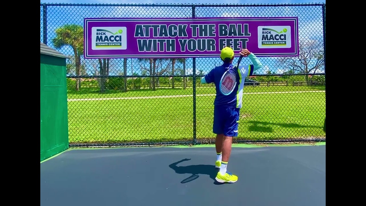 World class advice on the serve! - Rick Macci