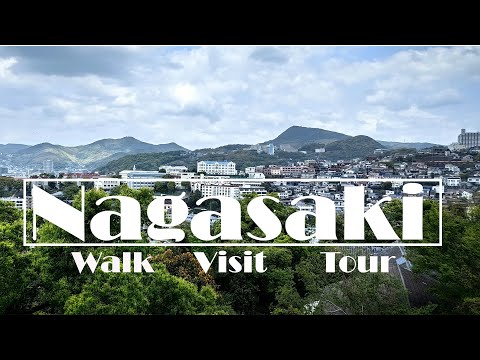 Japan Nagasaki Tour Glover Garden  Meganebashi Bridge Mount Inasa Night View