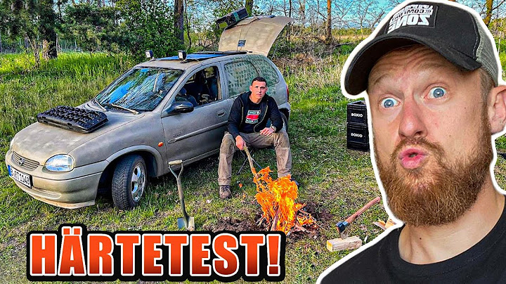 Der HÄRTETEST im Prepper Corsa! - 24H mit dem Mini Camper | Fritz Meinecke reagiert auf Mattin