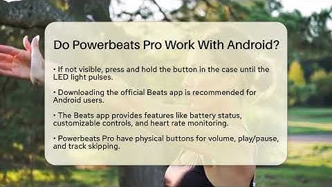 Do Powerbeats Pro Work With Android? - Running Beyond Limits