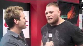 Brock Lesnar Interview (GNC TV - Olympia 2010)