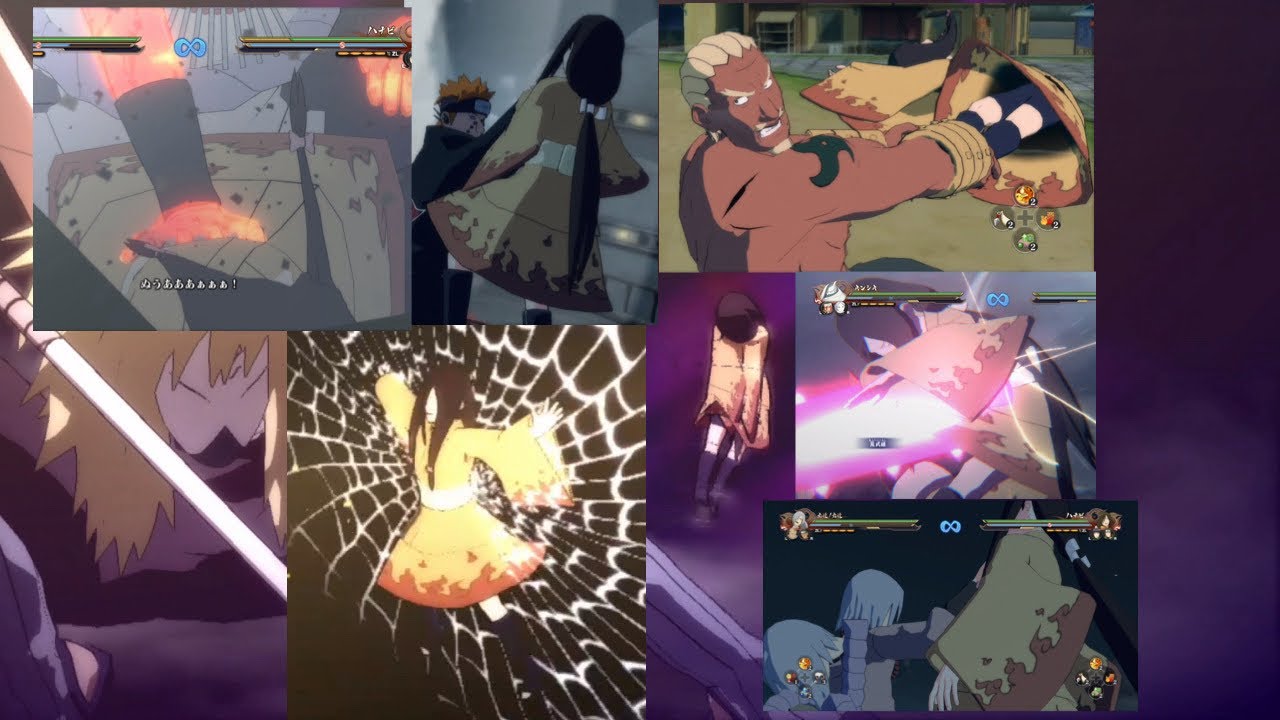 日向ハナビちゃんをリョナってみた【ナルティメットストーム】