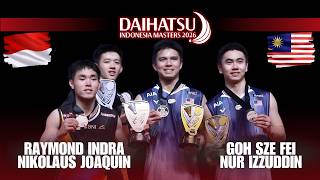 🏸INTENSE FINAL‼️ Goh/Izzuddin (MAS) vs Indra/Joaquin (INA) | Daihatsu Indonesia Masters 2026