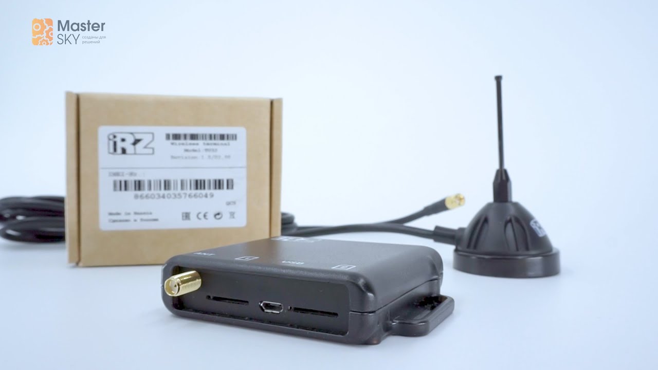 3G модем iRZ TU32 для платежных терминалов - YouTube
