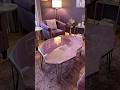 Satisfying Purple Glitter Epoxy Resin Table Build 💜