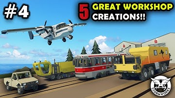 SMALL STARTER PLANE & MINING TRUCK!! 5 Great Workshop Creations Ep:4 | STORMWORKS