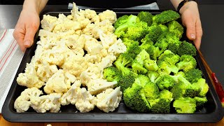 Guests from Spain taught me how to cook broccoli and cauliflower so delicious!