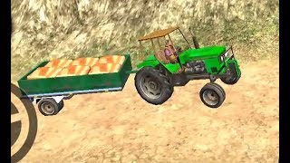 Offroad Tractor Farmer Simulator 2018: Cargo Drive #4, Heavy tractor transport, ट्रैक्टर परिवहन screenshot 5