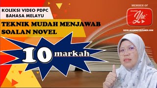 TEKNIK MUDAH JAWAB SOALAN NOVEL