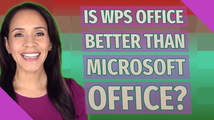 So sánh wps office vs microsoft office năm 2024