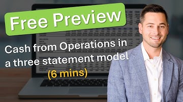 Free Preview: building the Cash from Operations