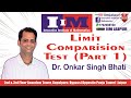 LIMIT COMPARISON TEST (PART1) | SERIES | | REAL ANALYSIS | #rpsc1stgrade #rpsc2ndgrade #dsssb #kvs