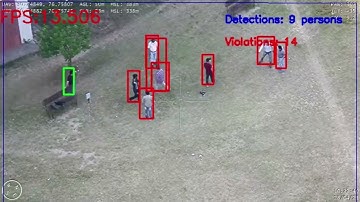 Computer Vision for Activity and Object recognition in real time UAV feed