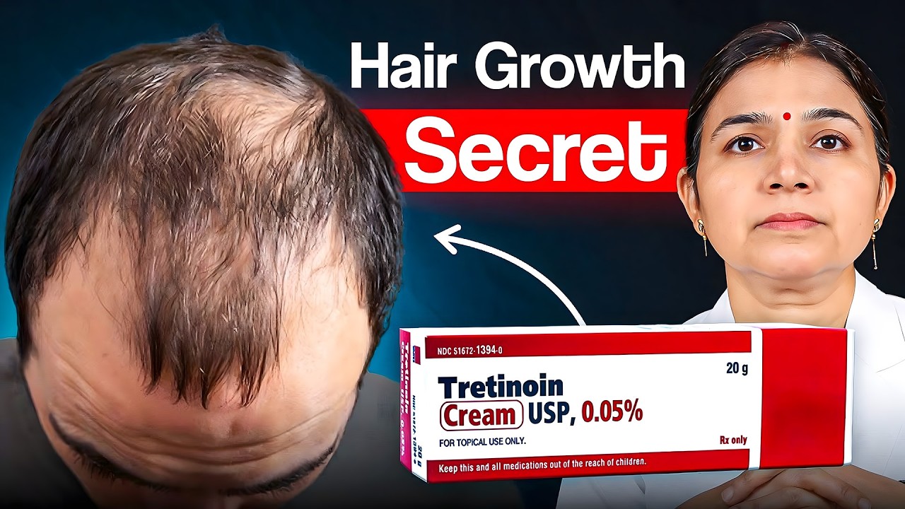 This Cream Changes Hair Growth RESULTS 😱 - Tretinoin Before and After