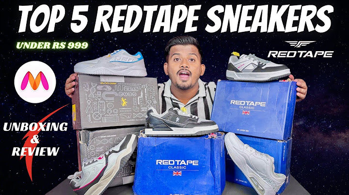 Top 5 Best Red Tape Casual Shoes/Sneakers for Men🔥Redtape Running Shoes Haul 2025 | RAFIQUE SAYYED