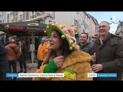 Vesoul : la foire de la Sainte Catherine s'invite dans les rues de la ville