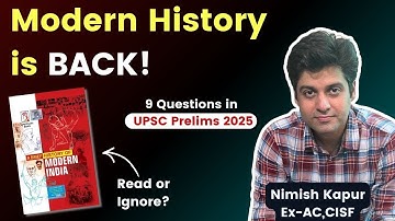 Everything about Modern History for UPSC Prelims 2026