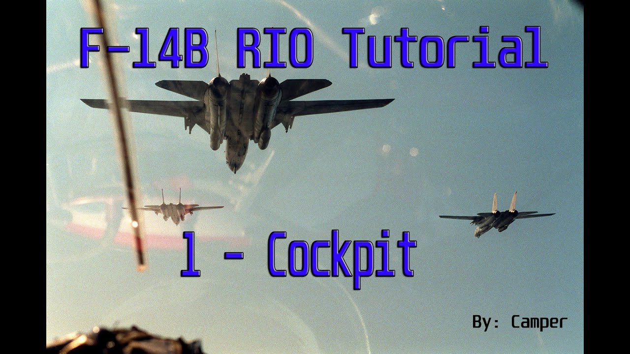 DCS: F-14B RIO Tutorial 1 - Cockpit [PT/BR] - YouTube