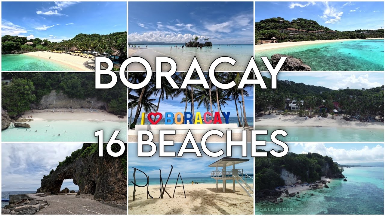 BORACAY   Let us explore all the 16 beaches of Boracay Island and visit their top tourist spots