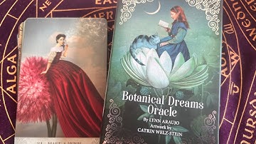BOTANICAL DREAMS ORACLE | Unboxing,Flipthrough & Review 🪷🌹#oracledeck #review #firstimpressions