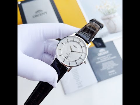 ĐỒNG HỒ NAM ORIENT FGW01007W0 QUARTZ WHITE DIAL DÂY DA CHÍNH HÃNG