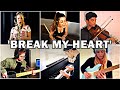 Who Played it Better: Dua Lipa - Break My Heart (Sax, Bass, Drum, Piano, Violin, Guitar)