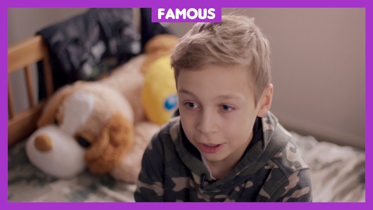 Tuur (10) van Kwartier Granzier maakt video's met z'n hele familie