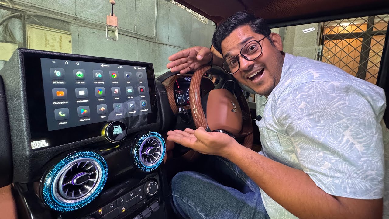 Thar Roxx 12inch fully 🤩 loaded 🤖 android stereo by Maxxlink International Corporation