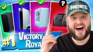 🔴 Live - Getting A Fortnite Win On Every Console 🤯 Powered By Cordaroys