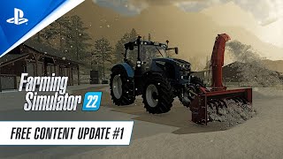 Pokušaj častan Ljestve  Farming Simulator 22 - Free Content Update 1 | PS5, PS4 - YouTube