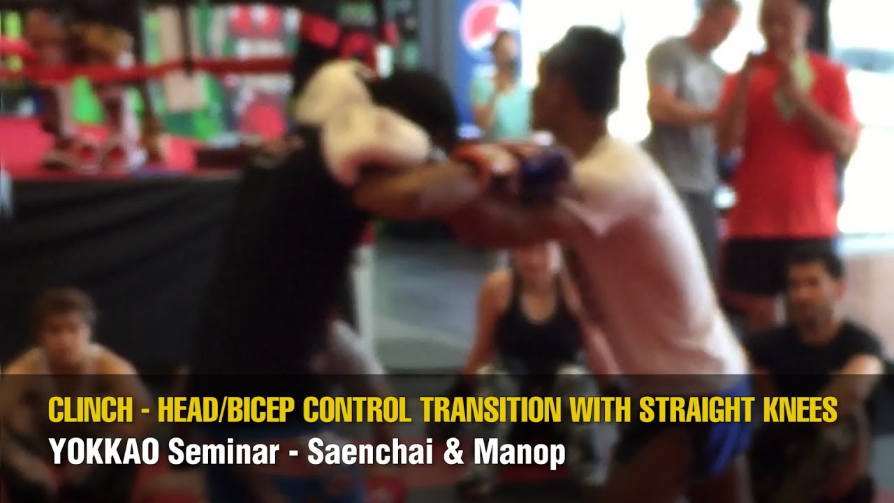 YOKKAO Seminar – Clinch – Head/Bicep Control Transition with Straight ...
