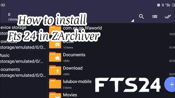 HOW TO extract and setup FTS 26 mobile with this simple steps #gaming