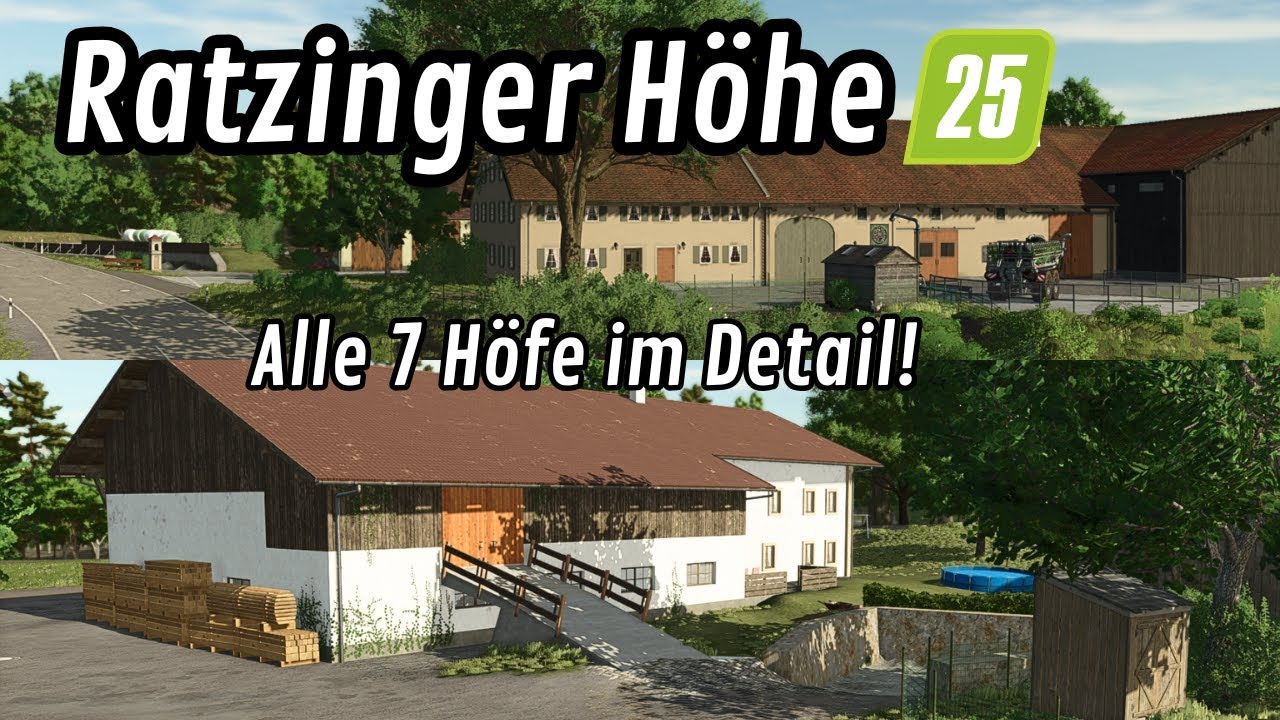 LS25 Ratzinger Höhe | Map Vorstellung | ALLE HÖFE besuchen