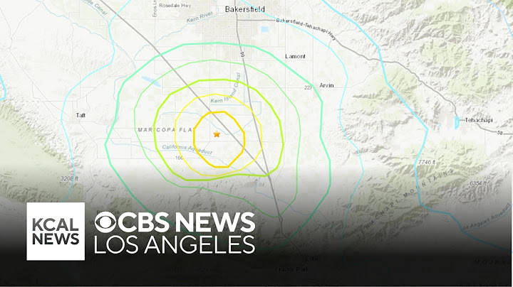 Magnitude 5.2 earthquakes shakes Southern California after striking near Bakersfield