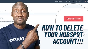 Deleting Your HubSpot Account!!!