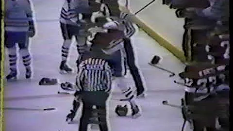 Archie Henderson vs John Beukeboom AHL 84-85