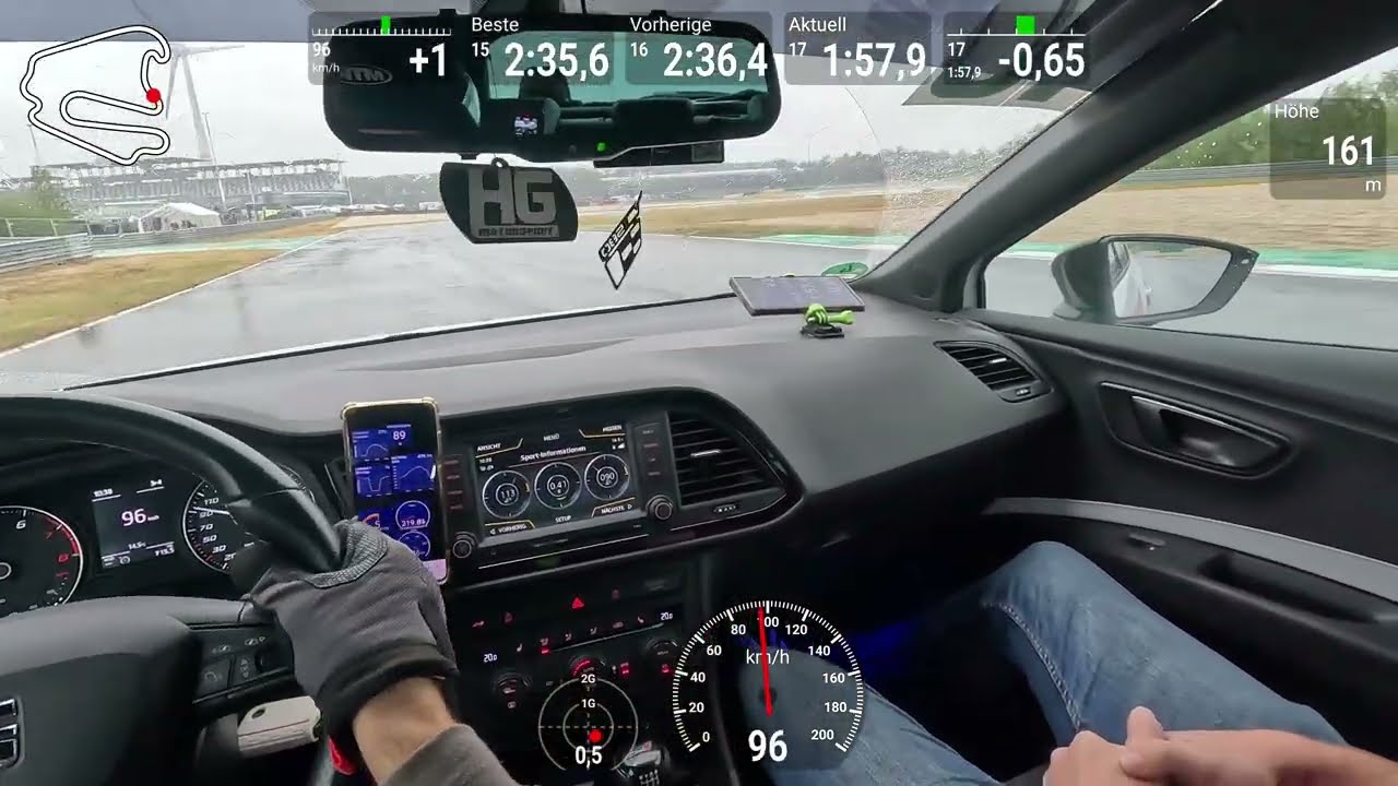 Lausitzring Wet Track | Seat Leon Cupra