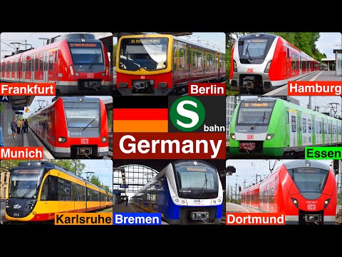 S Bahn / Commuter trains in Germany