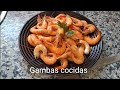 #COMO COCER GAMBAS O LANGOSTINOS🦐🦐🦐 PERFECTAMENTE 👍😋😋😋