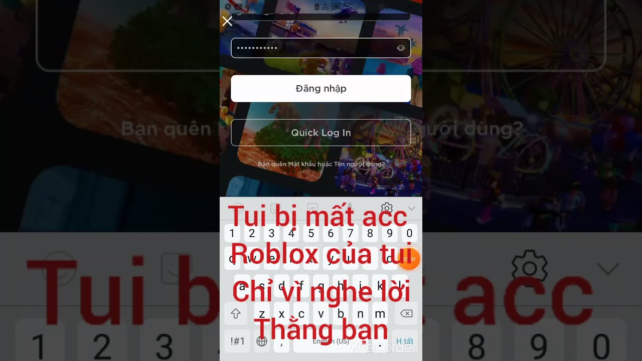 C Kh Ng Gi M T Acc Roblox L R Qu V I Nh Ai Ch N Show Mk