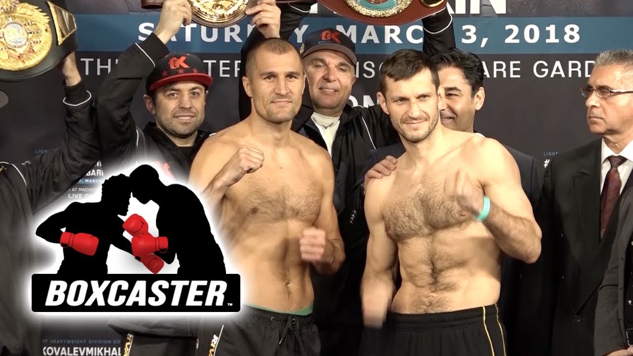 Official Weigh-In | Sergey Kovalev vs Igor Mikhalkin | WBO Light Heavyweight Title | HIGHLIGHTS | Official Weigh-In | Sergey Kovalev vs Igor Mikhalkin | WBO Light Heavyweight Title | HIGHLIGHTS | #1