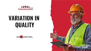 Level 6 NVQ CSM - VARIATION IN QUALITY